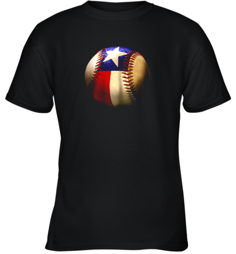 Texas Flag Baseball Youth T-Shirt