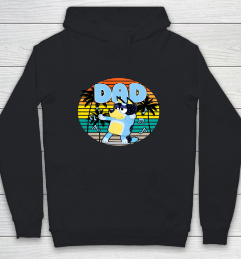 Fathers Blueys Dad Love Gifts Youth Hoodie
