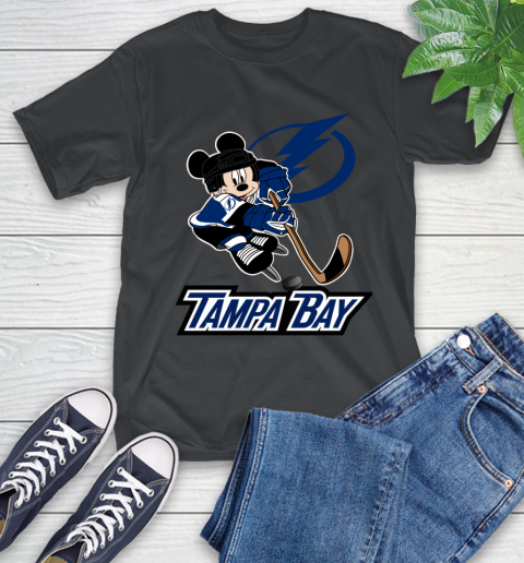NHL Tampa Bay Lightning Mickey Mouse Disney Hockey T Shirt T-Shirt 2