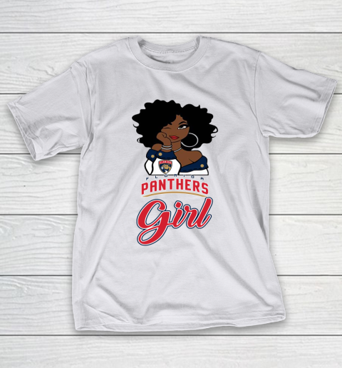 Florida Panthers Girl NHL T-Shirt 12