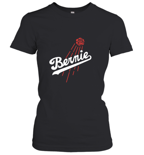 Bernie Sanders Los Angeles Dodgers Baseball MLB Women's T-Shirt