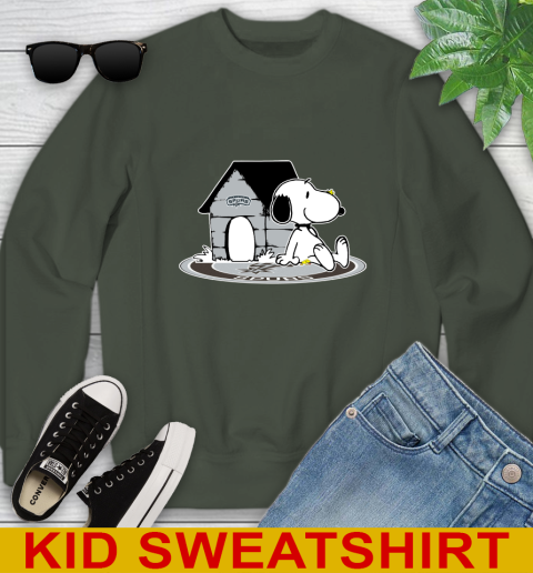 NBA Basketball San Antonio Spurs Snoopy The Peanuts Movie Shirt Youth Sweatshirt 9