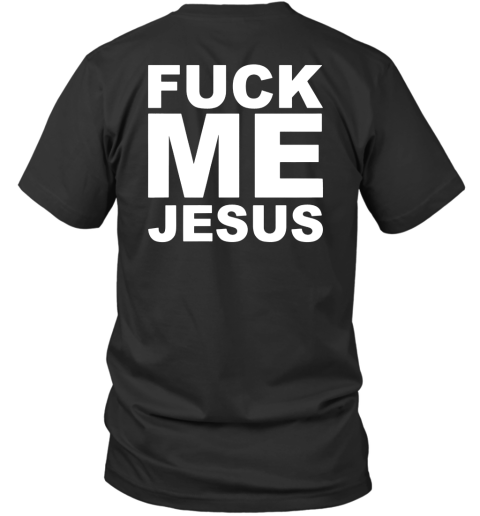 Marduk-Fuck Me Jesus V-Neck T-Shirt