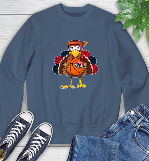 Washington Wizards Turkey thanksgiving day Sweatshirt 7