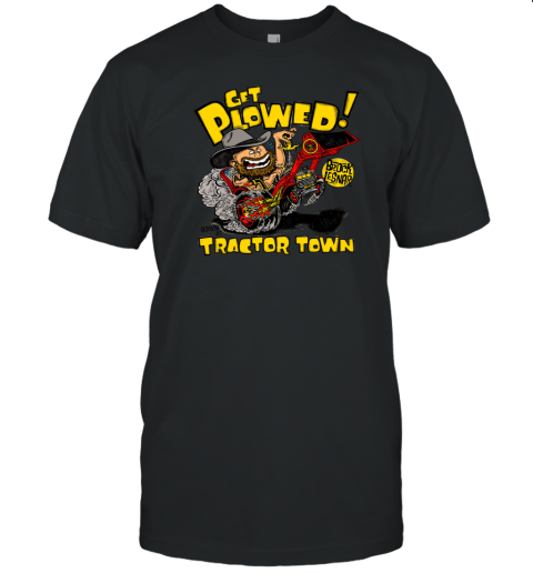 Tan Brock Lesnar Tractor Town T-Shirt