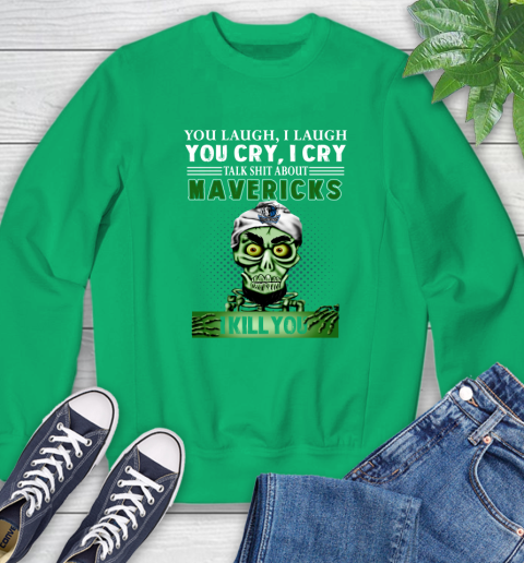 NBA Talk Shit About Dallas Mavericks I Kill You Achmed The Dead Terrorist Jeffrey Dunham Basketball Sweatshirt 7