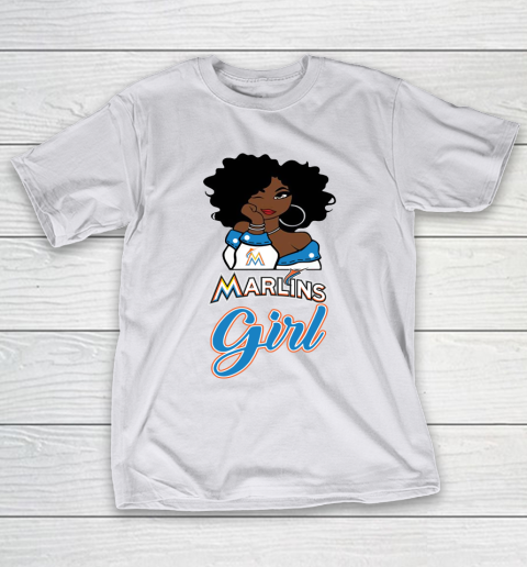 Miami Marlinss Girl MLB T-Shirt 12