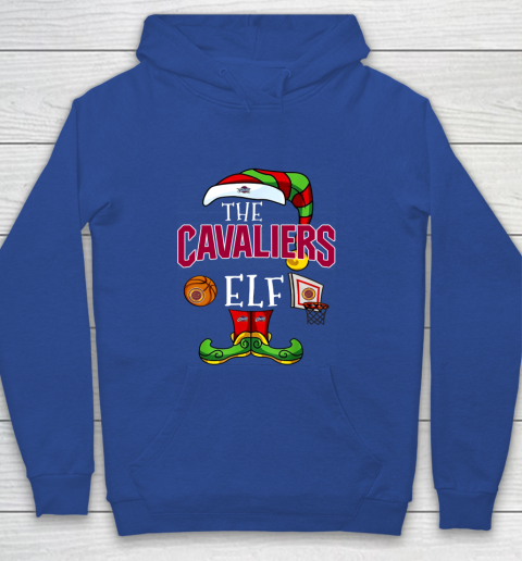 Cleveland Cavaliers Christmas ELF Funny NBA Youth Hoodie 6