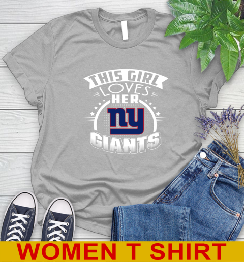 New York Giants NFL Football This Girl Loves Her Team 89