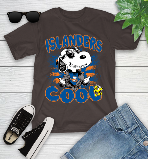 NHL Hockey New York Rangers Cool Snoopy Shirt Youth T-Shirt 6
