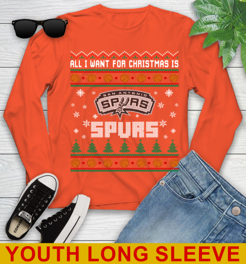 NBA Basketball All I Want For Christmas Is San Antonio Spurs 119