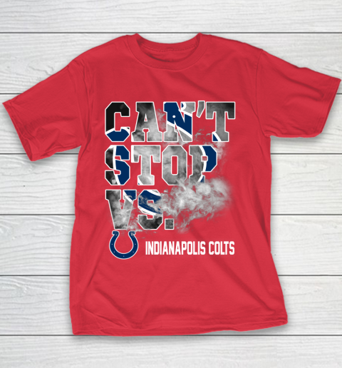 NFL Indianapolis Colts Can't Stop Vs Youth T-Shirt 7