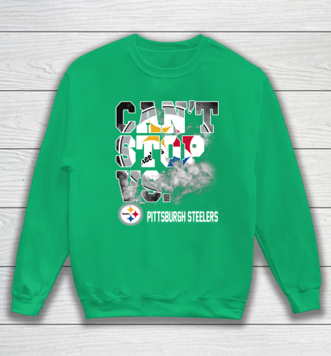 Green steelers sweatshirt on sale