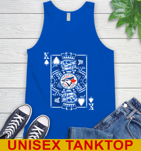Toronto Blue Jays MLB Baseball The King Of Spades Death Cards Shirt Tank Top 4