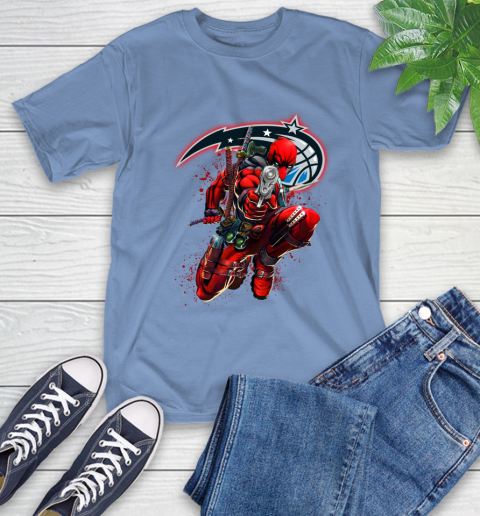 NBA Deadpool Marvel Comics Sports Basketball Orlando Magic T-Shirt 11