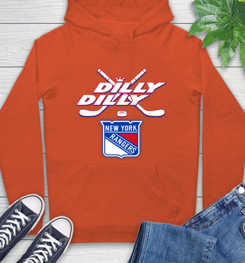 NHL New York Rangers Dilly Dilly Hockey Sports Hoodie 5