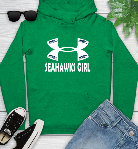 NFL Seattle Seahawks Girl Under Armour Football Sports Youth