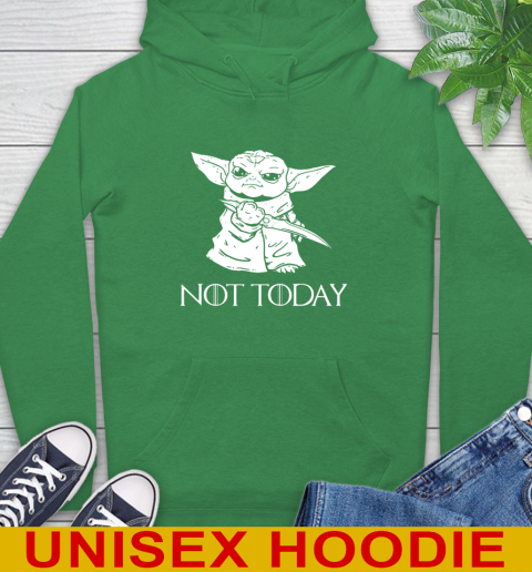 Not Today Game Of Thrones Star Wars Baby Yoda Shirt 20