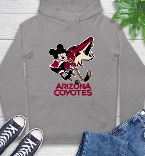 NHL Arizona Coyotes Mickey Mouse Disney Hockey T Shirt Hoodie 6