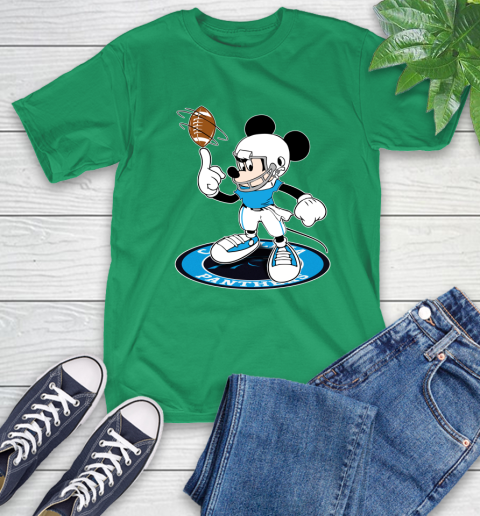 NFL Football Carolina Panthers Cheerful Mickey Disney Shirt T-Shirt 8