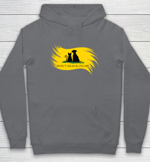 Don't Snack on Me Funny Cats Dogs, Pet Hoodie 3