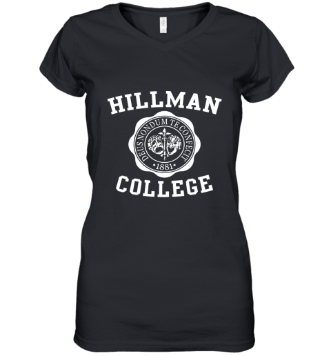 Hillman College Women's V-Neck T-Shirt