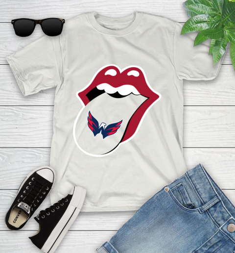 Washington Capitals NHL Hockey Lips I Root For My Team Adoring Fan 114