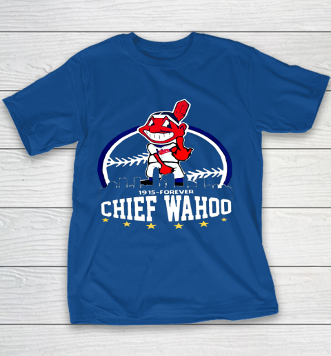 Chief Wahoo distressed Cleveland Youth T-Shirt 6