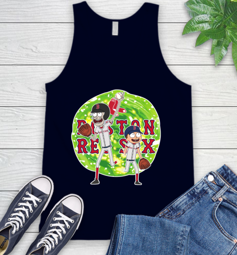 MLB Boston Red Sox Rick And Morty Baseball Sports Tank Top 3