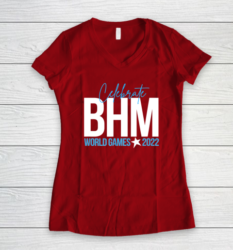 World Games Birmingham 2022 Women's V-Neck T-Shirt 6