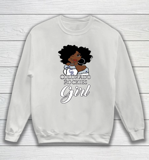Colorado Rockiess Girl MLB Sweatshirt 5