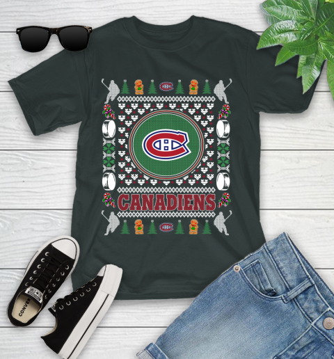 Montreal Canadiens Merry Christmas NHL Hockey Loyal Fan Ugly Shirt 105