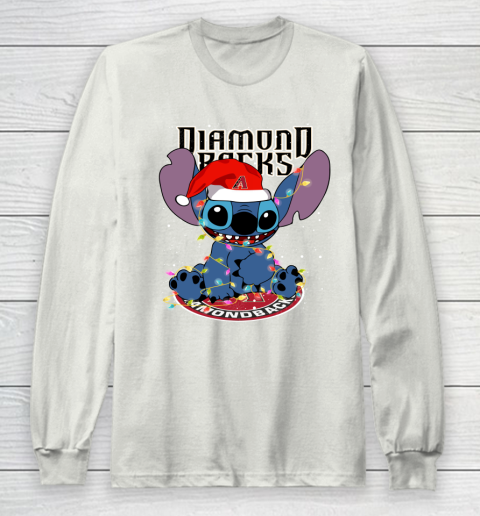 Arizona Diamondbacks MLB noel stitch Baseball Christmas Long Sleeve T-Shirt 9