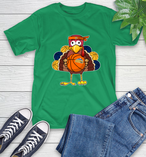 Denver Nuggets Turkey thanksgiving day T-Shirt 7
