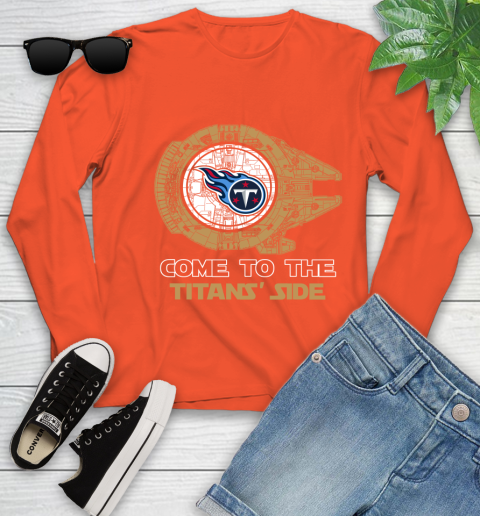 NFL Come To The Tennessee Titans Wars Football Sports Youth Long Sleeve 3