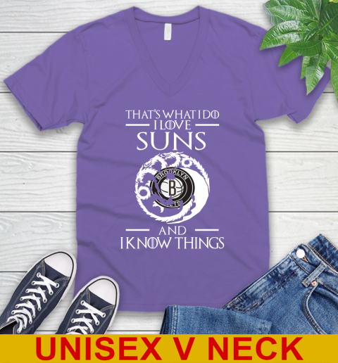 Brooklyn Nets NBA Basketball That's What I Do I Love My Team And I Know Things Game Of Thrones 54