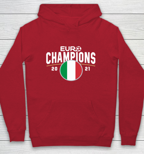 Italy Euro Champions 2020 2021 Football Italia Youth Hoodie 7