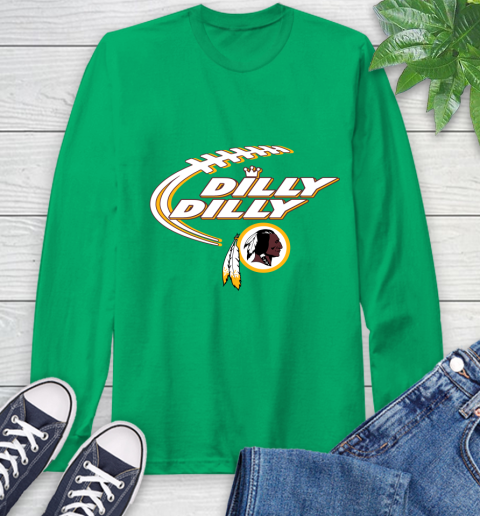 NFL Washington Redskins Dilly Dilly Football Sports Long Sleeve T-Shirt 7
