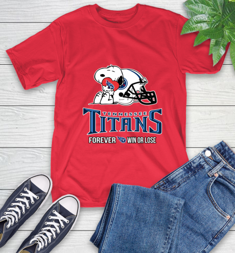 NFL The Peanuts Movie Snoopy Forever Win Or Lose Football Tennessee Titans 10