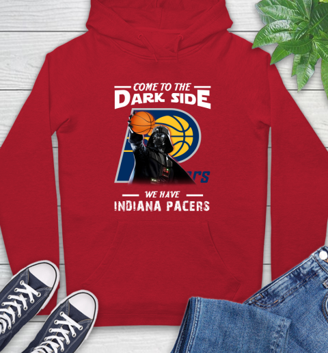 NBA Come To The Dark Side We Have Indiana Pacers Star Wars Darth Vader Basketball Hoodie 10