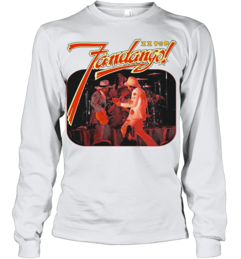 Zz Top Fandango Album Guitar Youth Long Sleeve
