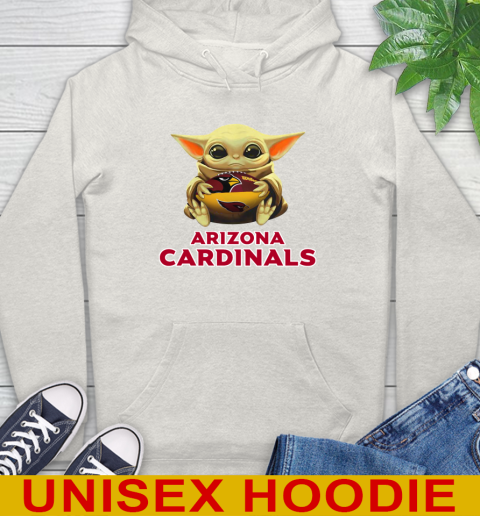NFL Football Arizona Cardinals Baby Yoda Star Wars Shirt Hoodie 12