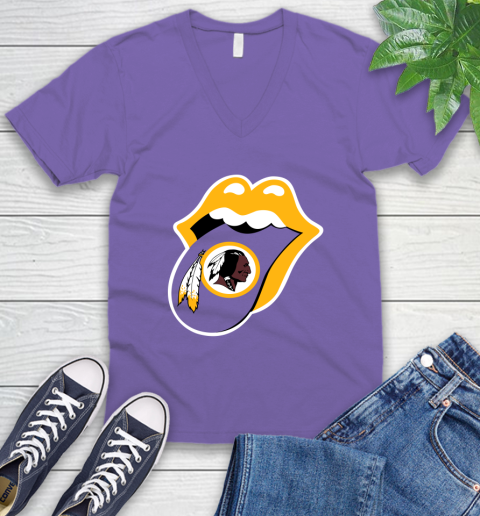Washington Redskins NFL Football Lips I Root For My Team Adoring Fan 57