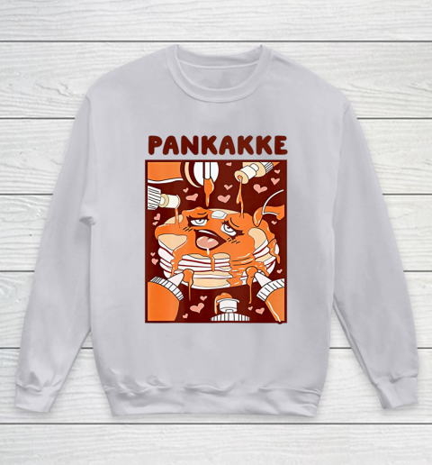 Pankakke Food Funny Cake Cupkakke Youth Sweatshirt 2