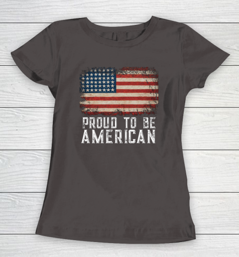 Proud American Patriotic USA Flag Women's T-Shirt 7