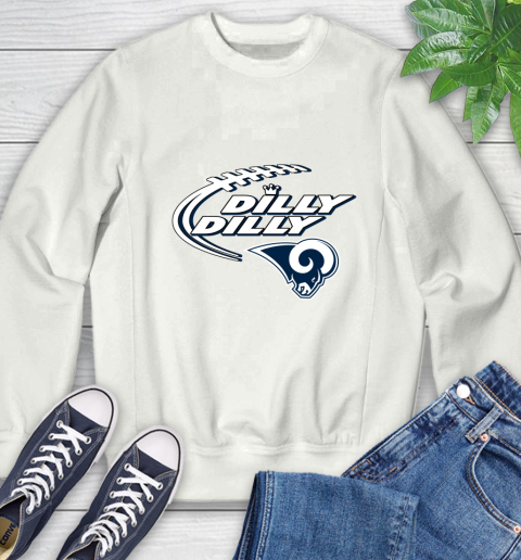 NFL Los Angeles Rams Dilly Dilly Football Sports Sweatshirt