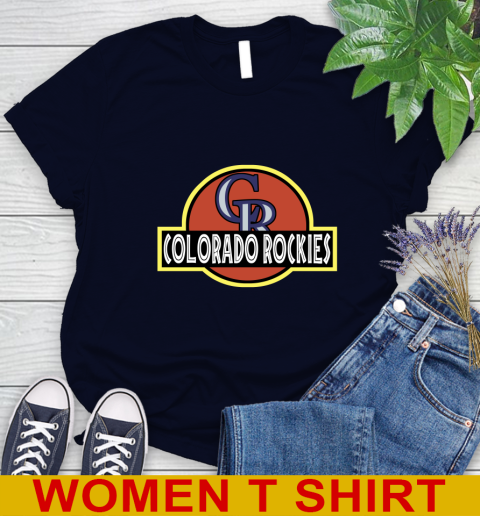 MLB Colorado Rockies Jurassic Park Dinosaur Movie Baseball Sports 91