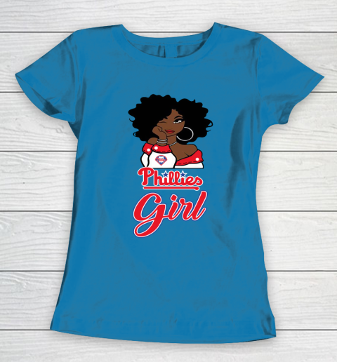 Philadelphia Philliess Girl MLB Women's T-Shirt 8