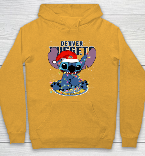 Denver Nuggets NBA noel stitch Basketball Christmas Hoodie 2