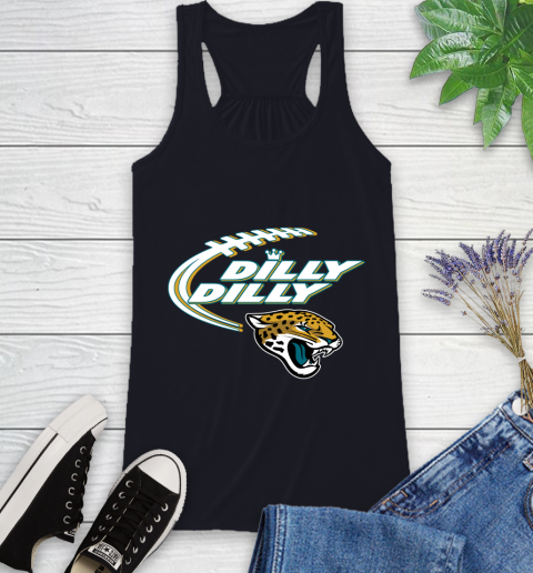 NFL Jacksonville Jaguars Dilly Dilly Football Sports Racerback Tank 10